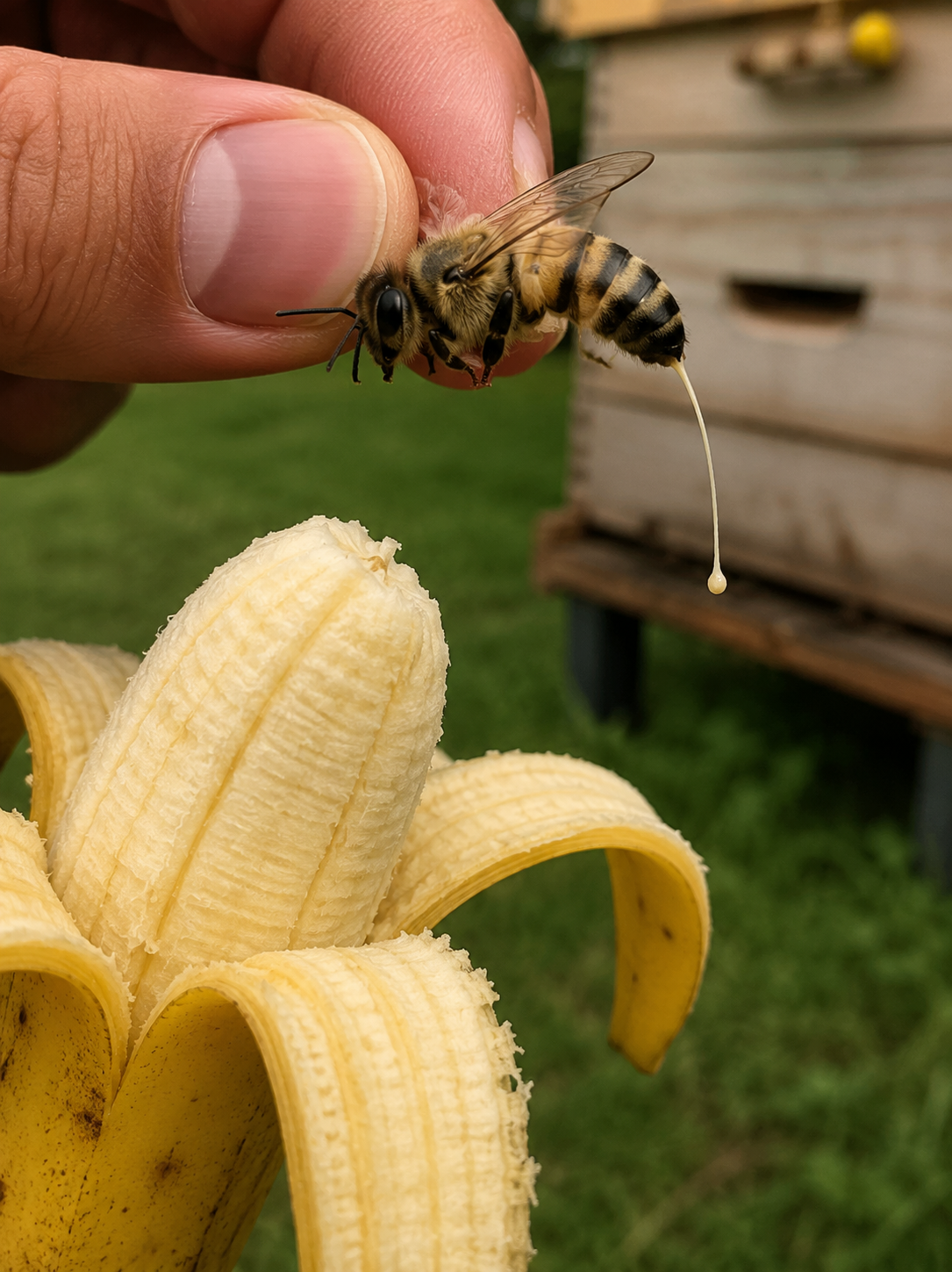 Bee Alarm Pheromone : Why Bee Stings Smell Like Bananas